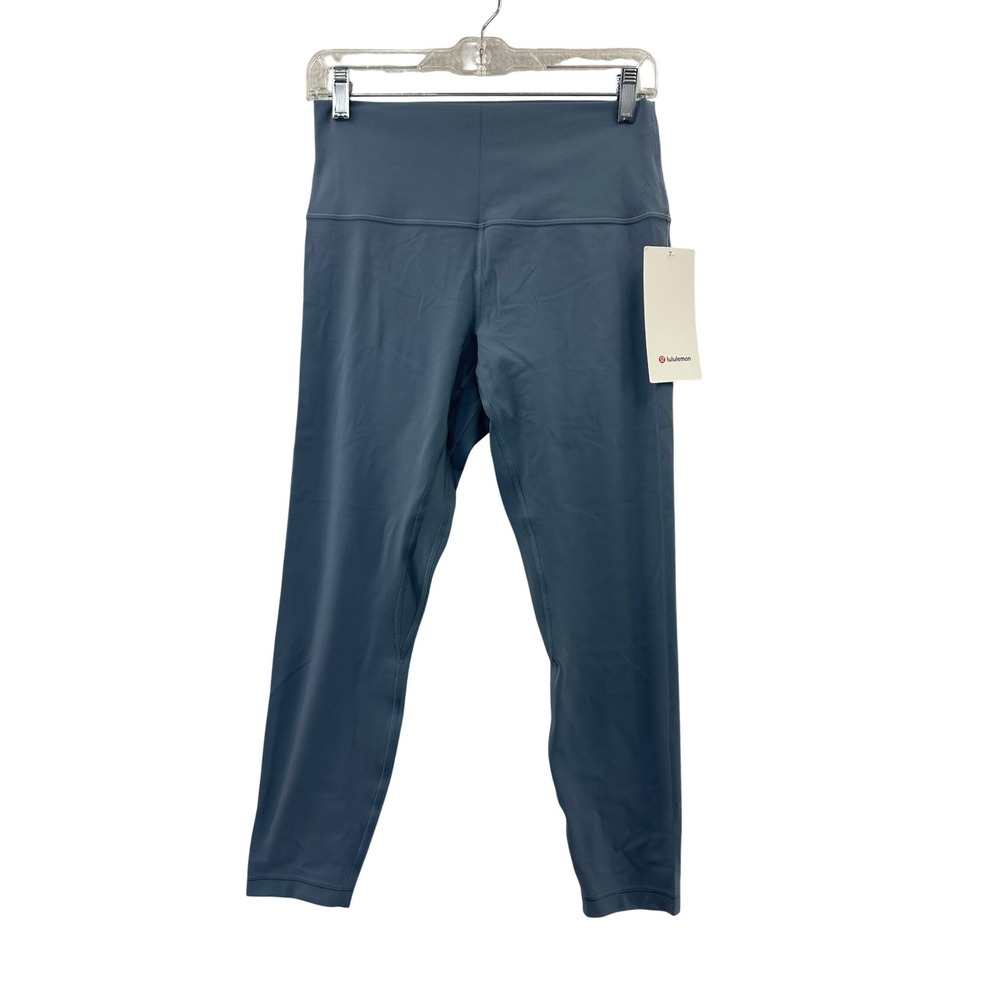 Lululemon Align HR Pant 25" Women Size 10 Steel Blue NEW High Rise Leggings